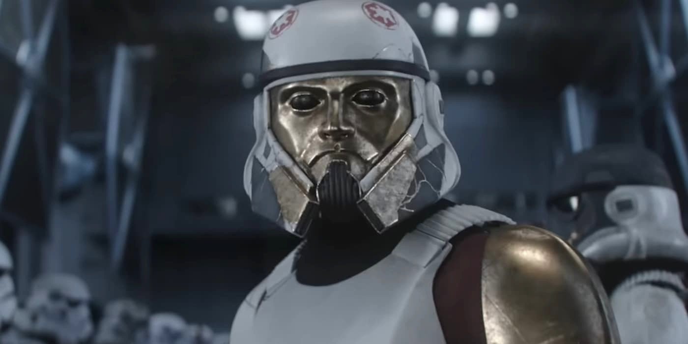 Captain Enoch in the newest Star Wars series, Ahsoka