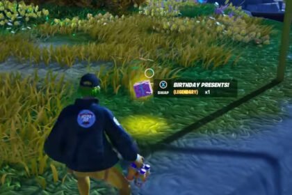 where to find birthday presents in fortnite