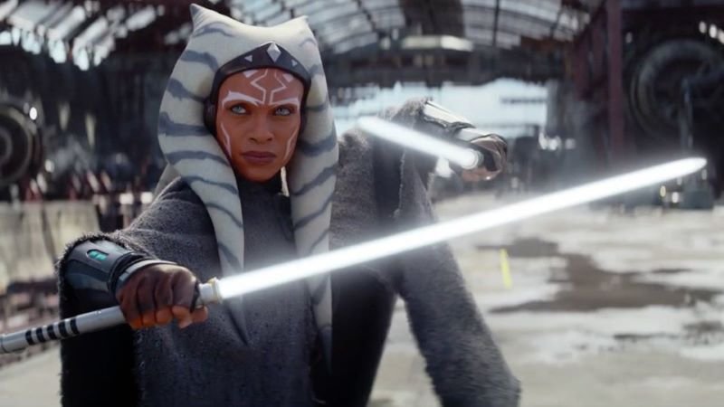 Ahsoka in the Ahsoka series, which now releases on Tuesdays.