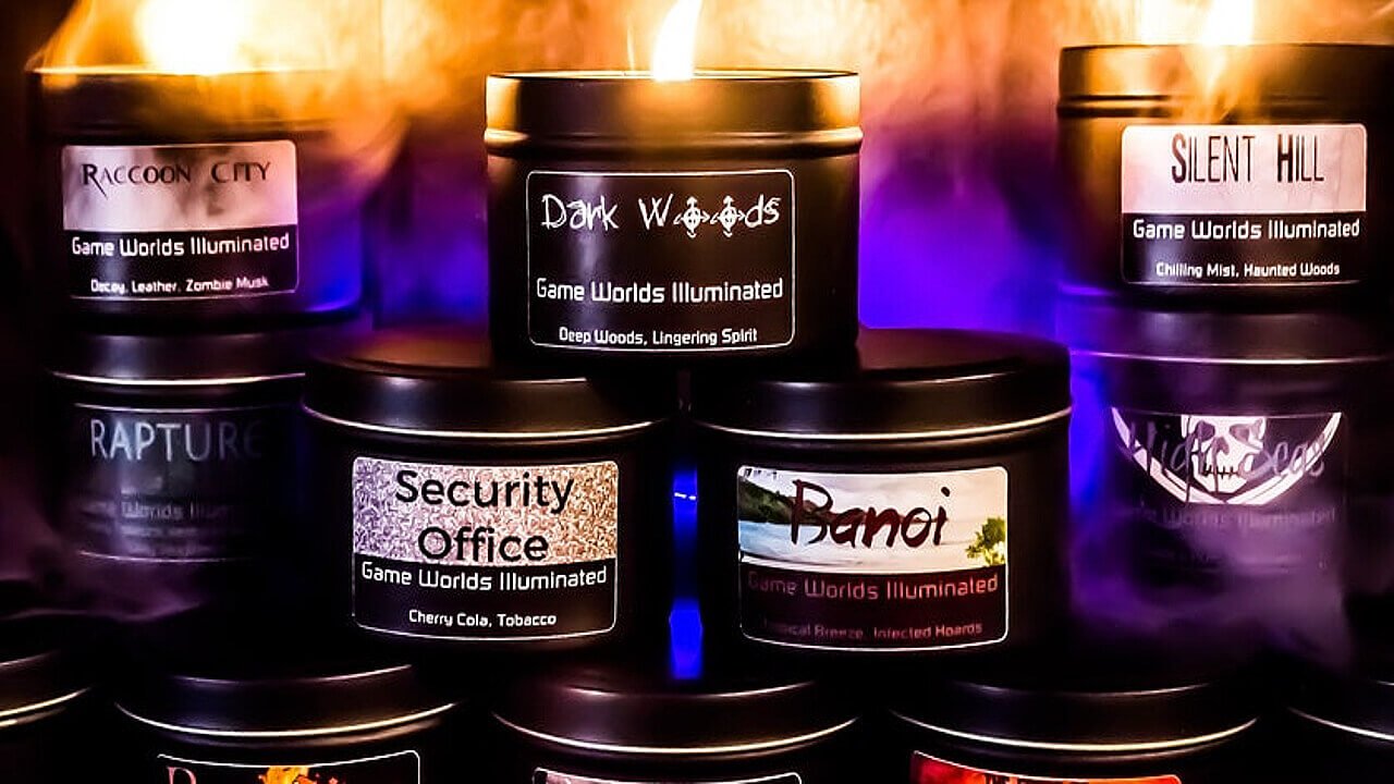 Game World Illuminated Featured Candles on Etsy