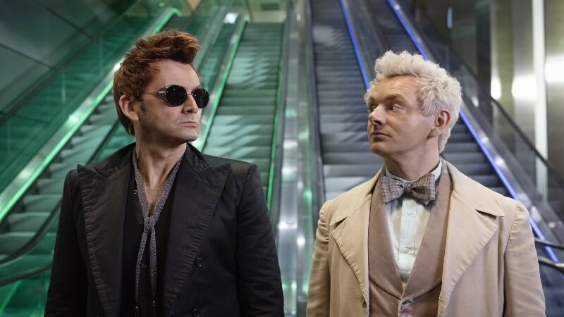 Good Omens may be affected by the WGA Writers Strike