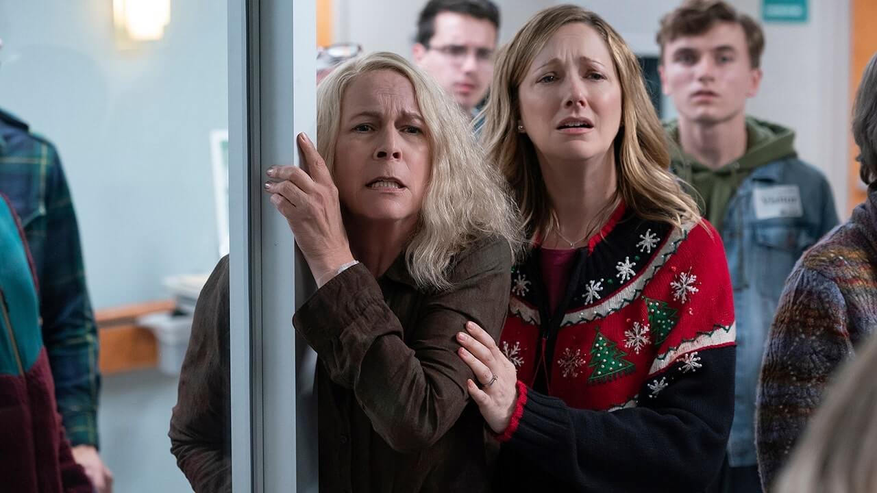 Laurie and Karen upset in the hospital