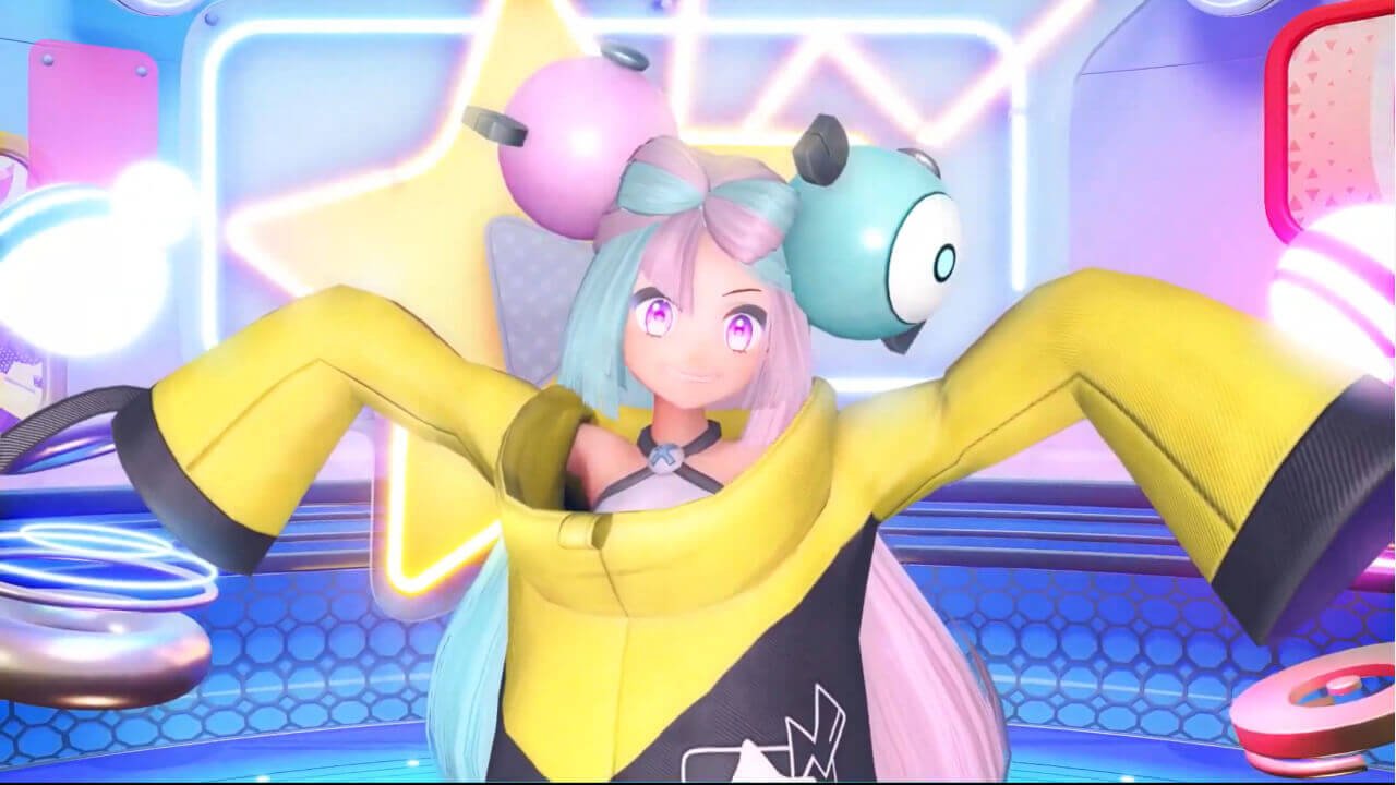 Pokemon Scarlet and Violet Gym Leader Iono Stream Screenshot