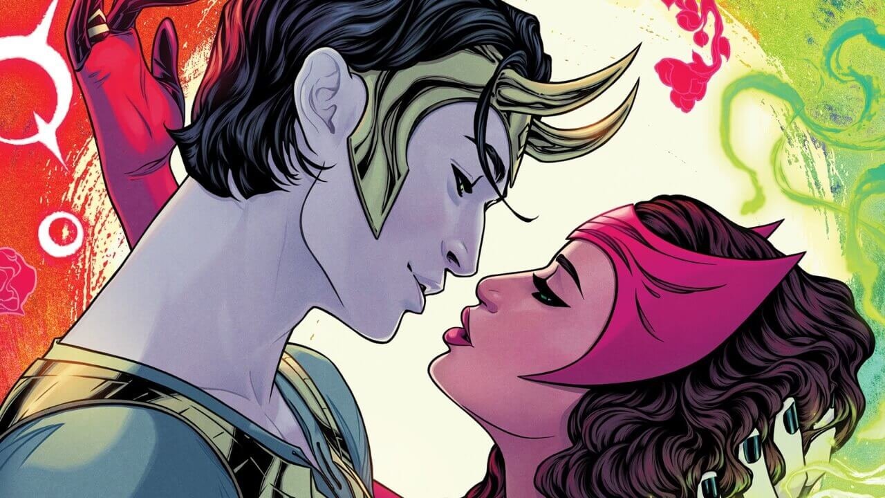 Marvel Scarlet Witch and Loki