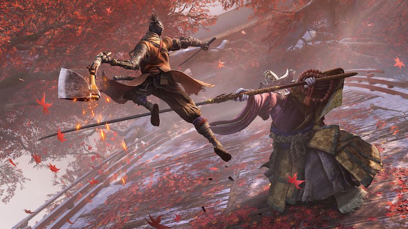 Sekiro boss fight