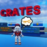 Standing By Crates to Find Out What Is a Case Key in Blade Ball Roblox