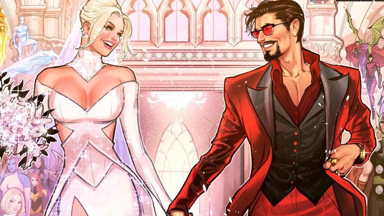 Gerry Dugan Tony Stark and Emma Frost