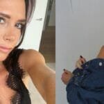 Kendall Jenner and Victoria Beckham pohoto merge