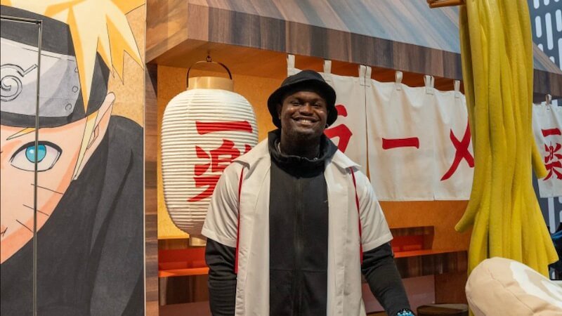 Zion Williamson Anime Naruto