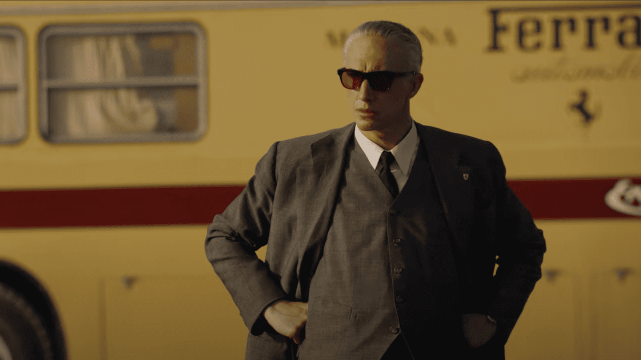 Adam Driver Enzo Ferrari trailer biopic